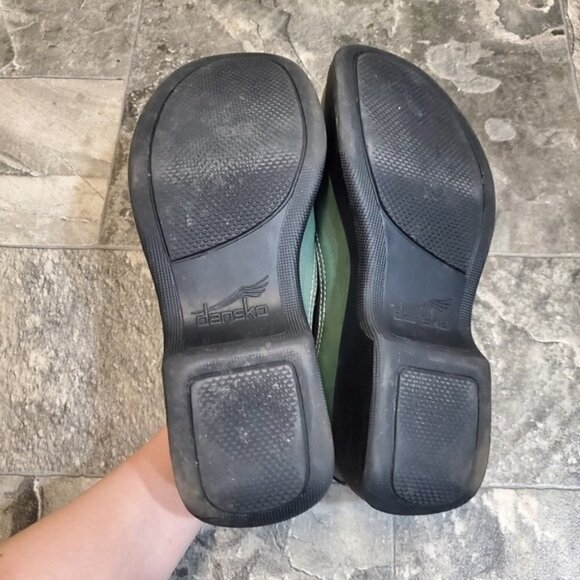 Vintage 90s y2k Dansko Acadamia Grunge Punk Lolita Platform Slip-on Loafers 41 - Picture 7 of 9